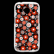 Coque Samsung Galaxy Ace4 Fond motif floral 750 