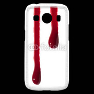 Coque Samsung Galaxy Ace4 Gouttes de sang