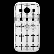Coque Samsung Galaxy Ace4 Fond croix