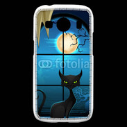 Coque Samsung Galaxy Ace4 Chat noir