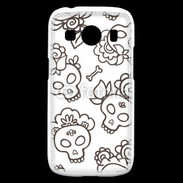 Coque Samsung Galaxy Ace4 Fond tête de mort 4