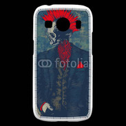 Coque Samsung Galaxy Ace4 Tête de mort Punk