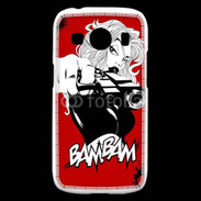 Coque Samsung Galaxy Ace4 Femme blanche 50