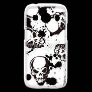 Coque Samsung Galaxy Ace4 Fond Tête de mort 1500