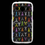 Coque Samsung Galaxy Ace4 Fond ciseau coiffeur