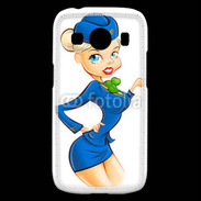 Coque Samsung Galaxy Ace4 Hôtesse de l'air