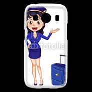 Coque Samsung Galaxy Ace4 Hôtesse de l'air 7