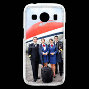 Coque Samsung Galaxy Ace4 Commandant de bord et hôtesse de l'air 3