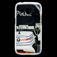 Coque Samsung Galaxy Ace4 Motard de la police 25