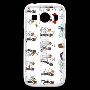 Coque Samsung Galaxy Ace4 Bande dessinée de mariés