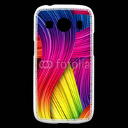 Coque Samsung Galaxy Ace4 Fibres de couleur