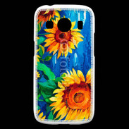 Coque Samsung Galaxy Ace4 Peinture de tournesol
