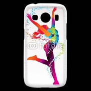 Coque Samsung Galaxy Ace4 Danseuse en couleur