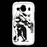 Coque Samsung Galaxy Ace4 Dessin de Danseur en couple