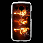 Coque Samsung Galaxy Ace4 Danseuse feu