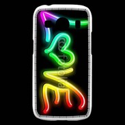 Coque Samsung Galaxy Ace4 Love en couleur
