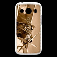Coque Samsung Galaxy Ace4 Femme pilote d'avion