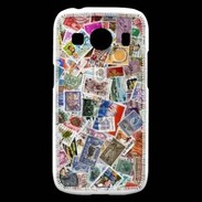 Coque Samsung Galaxy Ace4 Patchwork de timbres