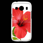 Coque Samsung Galaxy Ace4 Hibiscus rouge