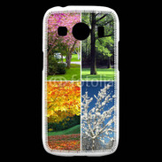 Coque Samsung Galaxy Ace4 Arbres 4 saisons