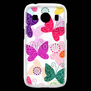 Coque Samsung Galaxy Ace4 Fond papillon fashion 75