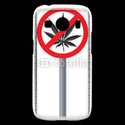Coque Samsung Galaxy Ace4 Cannabis interdit