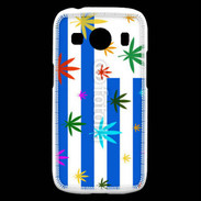 Coque Samsung Galaxy Ace4 Drapeau Uruguay cannabis