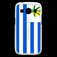 Coque Samsung Galaxy Ace4 Drapeau Uruguay cannabis 2
