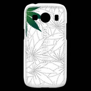 Coque Samsung Galaxy Ace4 Fond cannabis