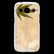 Coque Samsung Galaxy Ace4 Fond cannabis vintage