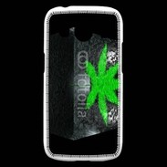 Coque Samsung Galaxy Ace4 Cube de cannabis