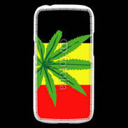 Coque Samsung Galaxy Ace4 Drapeau allemand cannabis