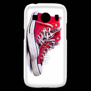 Coque Samsung Galaxy Ace4 Chaussure Converse rouge