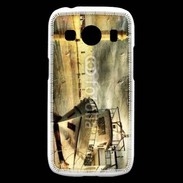 Coque Samsung Galaxy Ace4 Phare et bateau Vintage