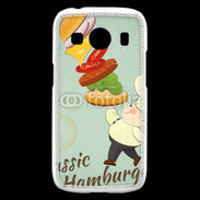 Coque Samsung Galaxy Ace4 Hamburger vintage