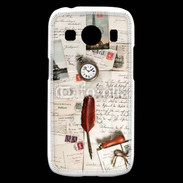 Coque Samsung Galaxy Ace4 Vieilles lettres vintage