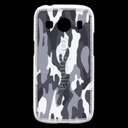 Coque Samsung Galaxy Ace4 Camouflage gris et blanc
