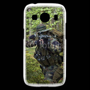 Coque Samsung Galaxy Ace4 Militaire en forêt