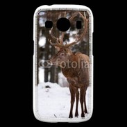 Coque Samsung Galaxy Ace4 Cerf en hiver 56