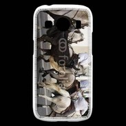 Coque Samsung Galaxy Ace4 Abrivado Chevaux et taureaux