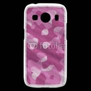 Coque Samsung Galaxy Ace4 Camouflage rose