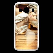 Coque Samsung Galaxy Ace4 Femme blonde fashion glamour