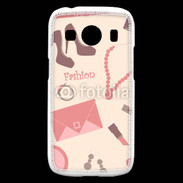 Coque Samsung Galaxy Ace4 Fond fashion rose 4