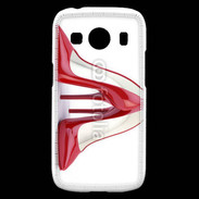 Coque Samsung Galaxy Ace4 Escarpins rouges 3
