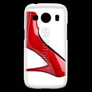 Coque Samsung Galaxy Ace4 Escarpin rouge 2