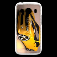 Coque Samsung Galaxy Ace4 Belle voiture jaune et noire