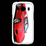 Coque Samsung Galaxy Ace4 Voiture de sport cabriolet italienne de luxe