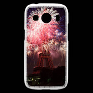 Coque Samsung Galaxy Ace4 Feux d'artifice Tour Eiffel