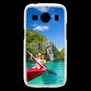 Coque Samsung Galaxy Ace4 Kayak dans un lagon