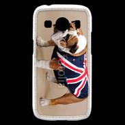 Coque Samsung Galaxy Ace4 Bulldog anglais en tenue